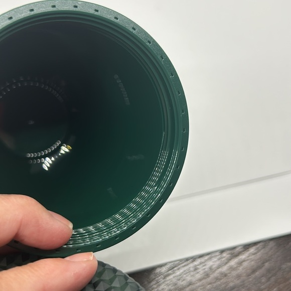 Starbucks dark green jelly, Matt studded 16 ounce cold Tumblr. New. - Picture 6 of 6